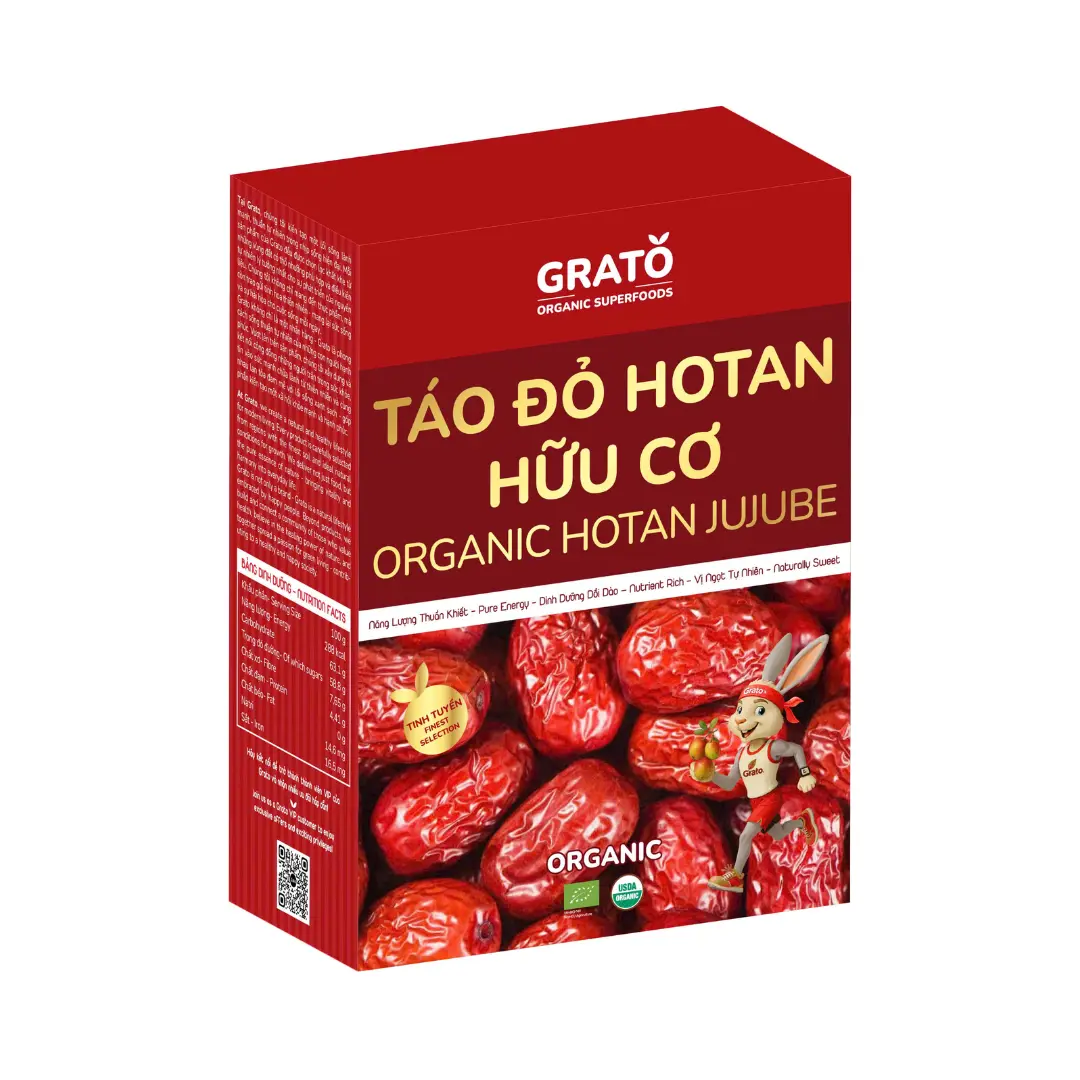 Táo Đỏ Hotan Hữu Cơ Grato 400g