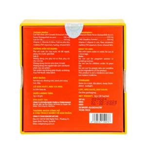 Nhân sâm và táo đỏ hòa tan CND GINSENG