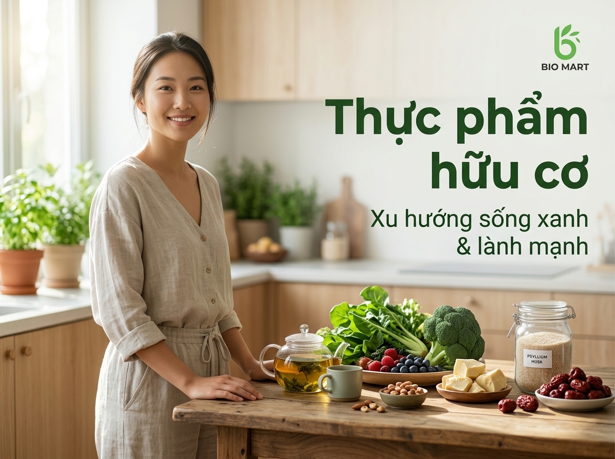 Thực phẩm hữu cơ – Xu hướng sống xanh và lành mạnh