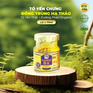 Hộp 4 hũ Yến Sào BESTNEST HỘI AN Premium 21% Đông trùng hạ thảo