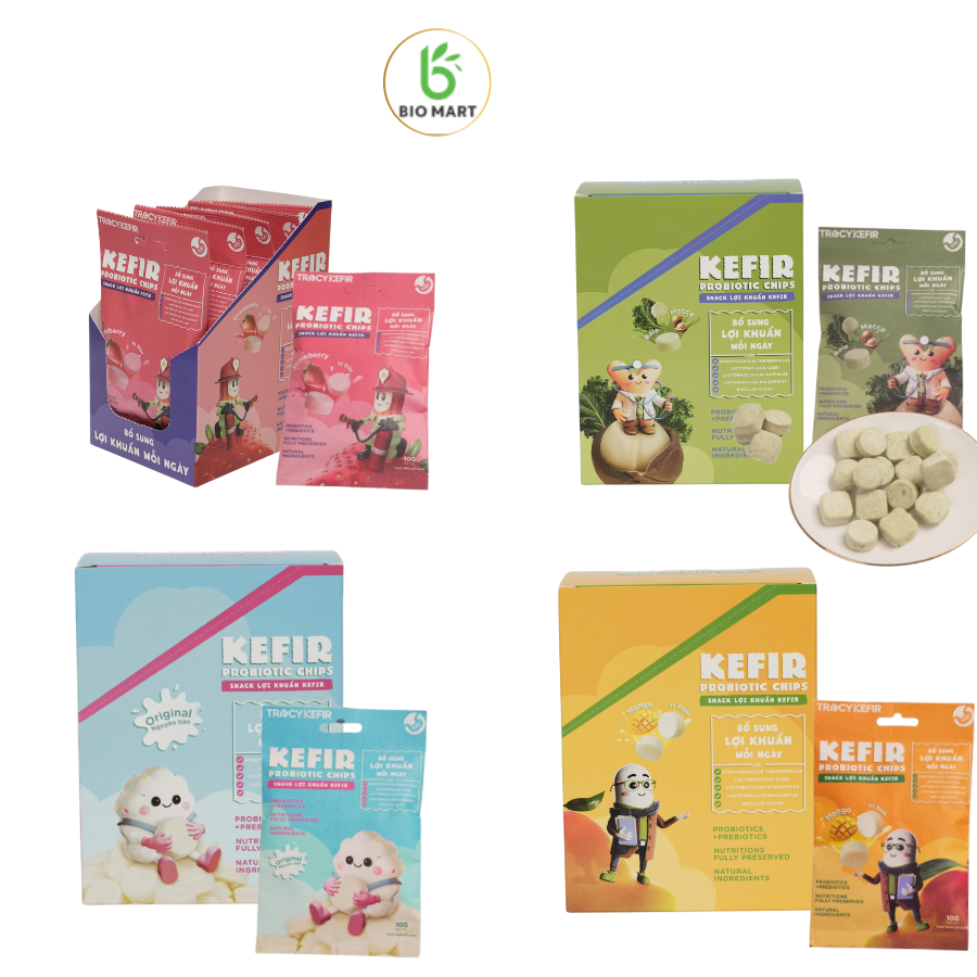 Hộp Snack Lợi Khuẩn Kefir 5 Gói - Vị Tự Chọn
