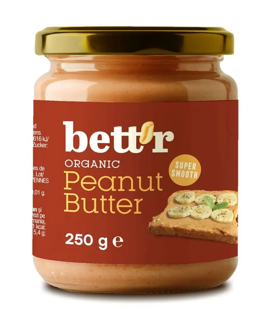 Bơ đậu phộng hữu cơ Bett'r 250g