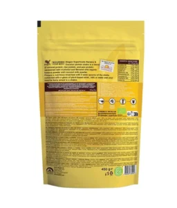 Bột protein thực vật lắc chuối sữa dừa hữu cơ Dragon Superfoods 450g